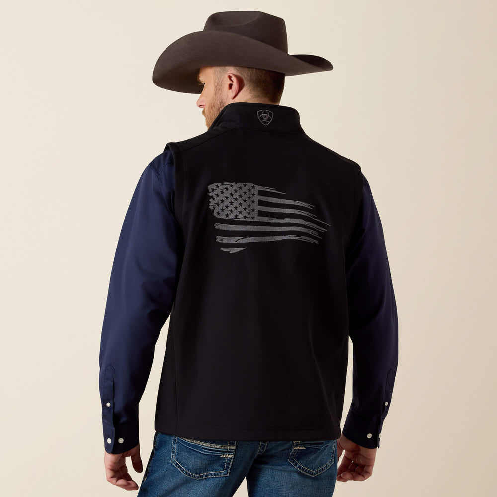 Logo 2.0 Patriot Softshell Vest-Ariat