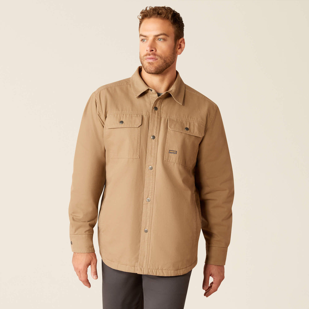 Rebar Canvas Shirt Jacket-Ariat