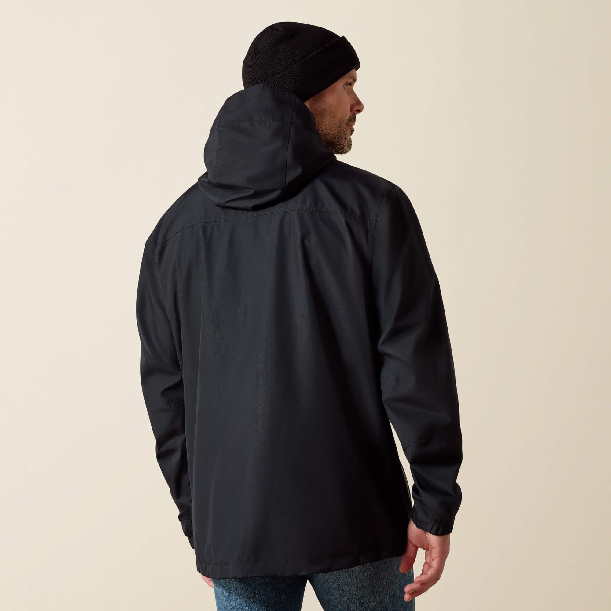 Rebar Stormshell Logo Waterproof Jacket-Ariat