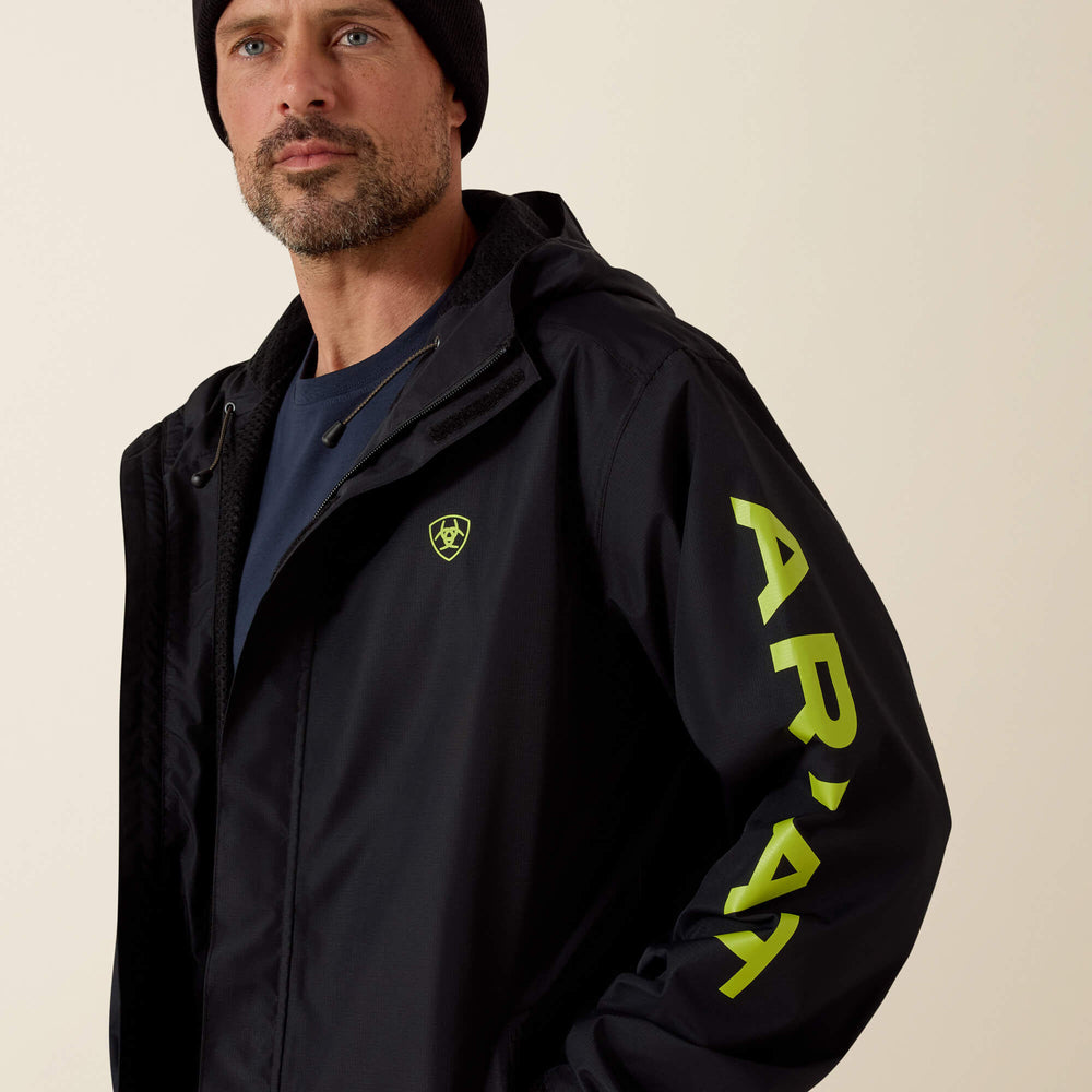 Rebar Stormshell Logo Waterproof Jacket-Ariat