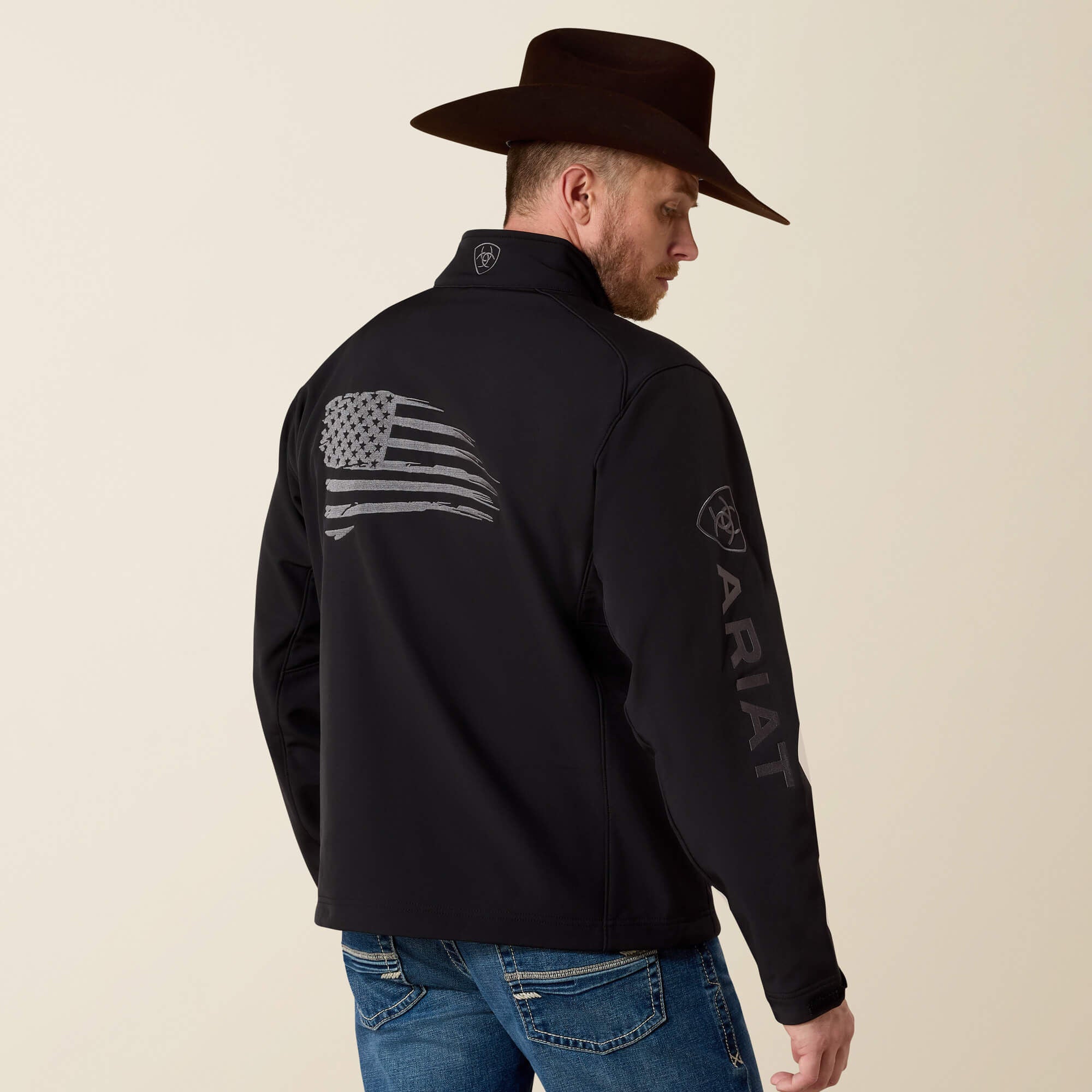 Logo 2.0 Patriot Softshell Water Resistant Jacket-Ariat