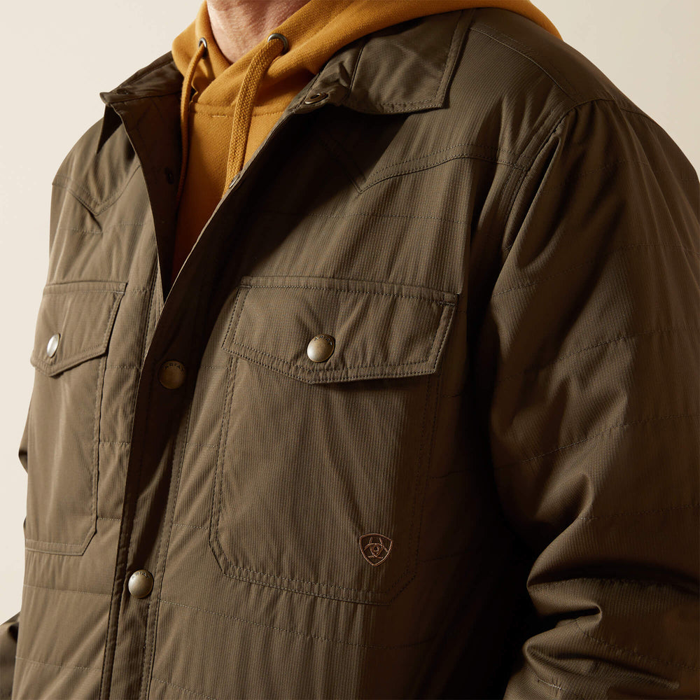 Quilted Shirt Jacket-Ariat