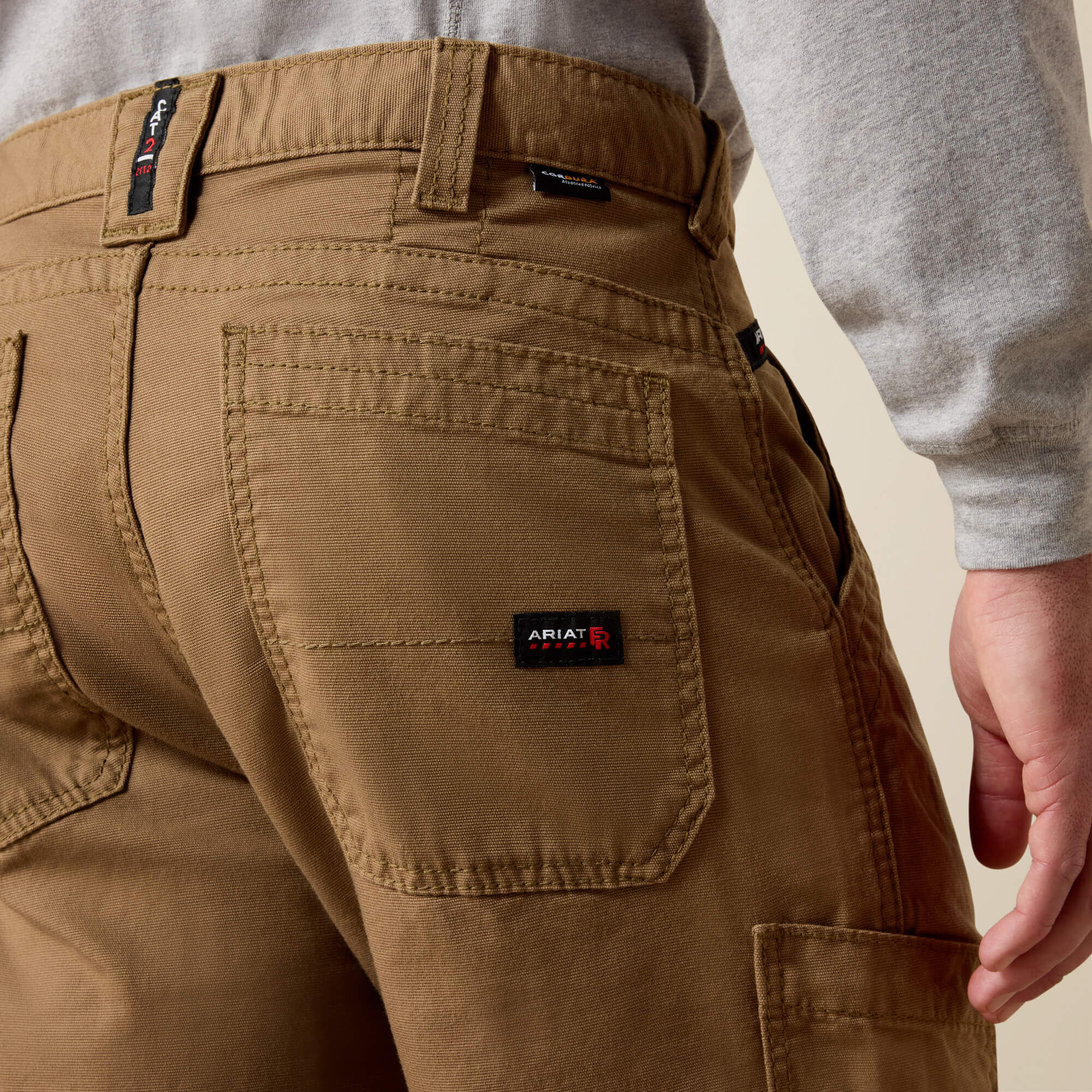 FR M5 Stretch DuraLight Cordura® Canvas Stackable Straight Leg Pant-Ariat