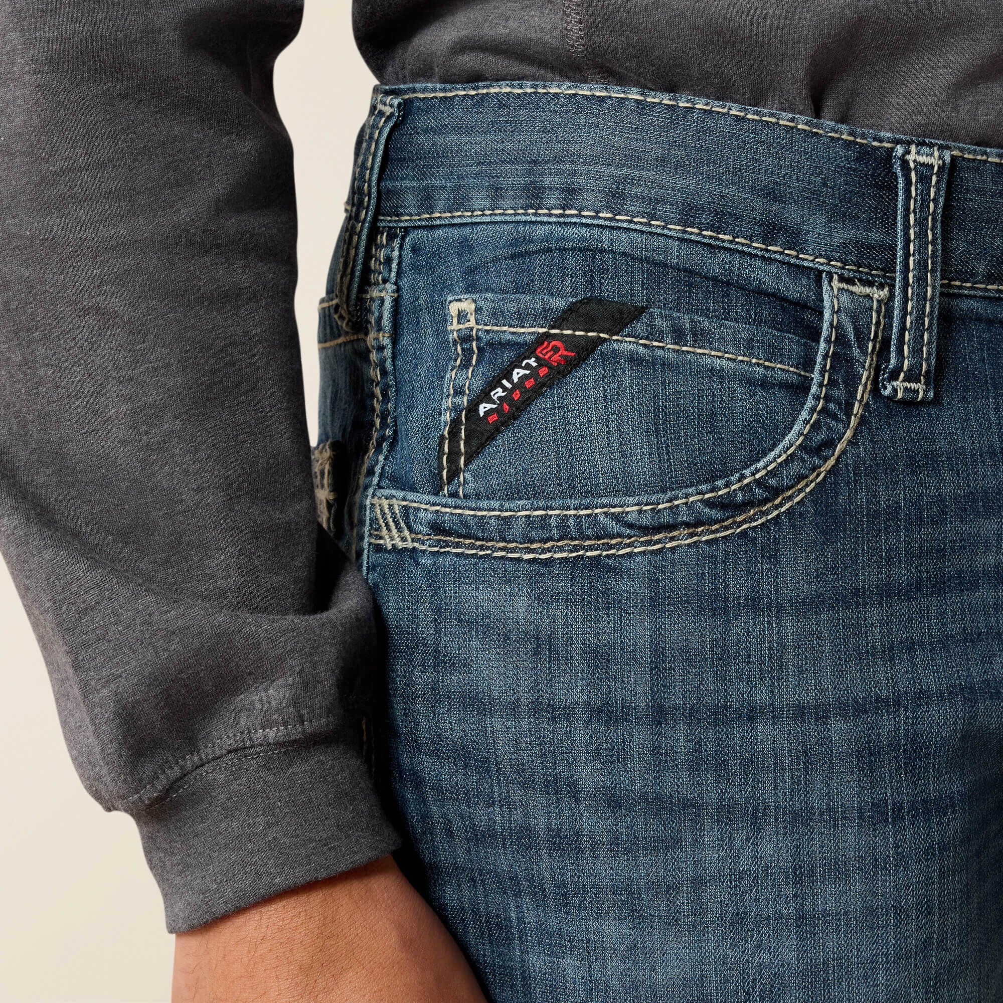 FR M4 Relaxed Stretch DuraLight Boundary Boot Cut Jean-Ariat