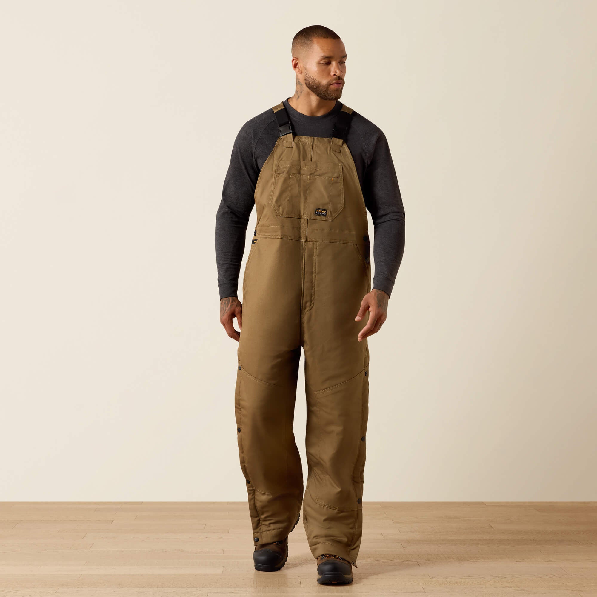 Rebar DuraCanvas Stretch Insulated Bib-Ariat