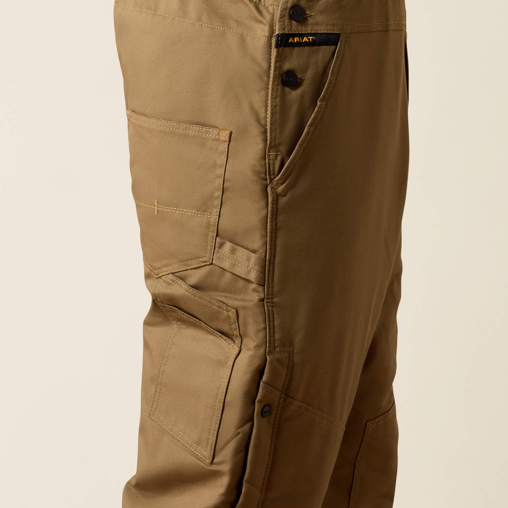 Rebar DuraCanvas Stretch Insulated Bib-Ariat