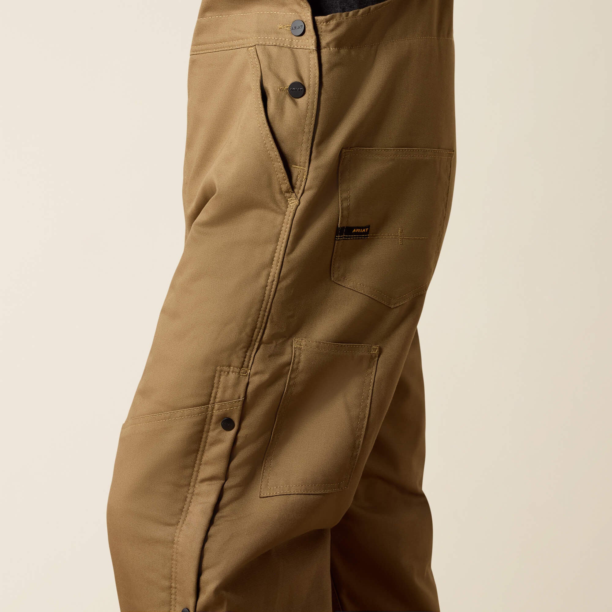 Rebar DuraCanvas Stretch Insulated Bib-Ariat
