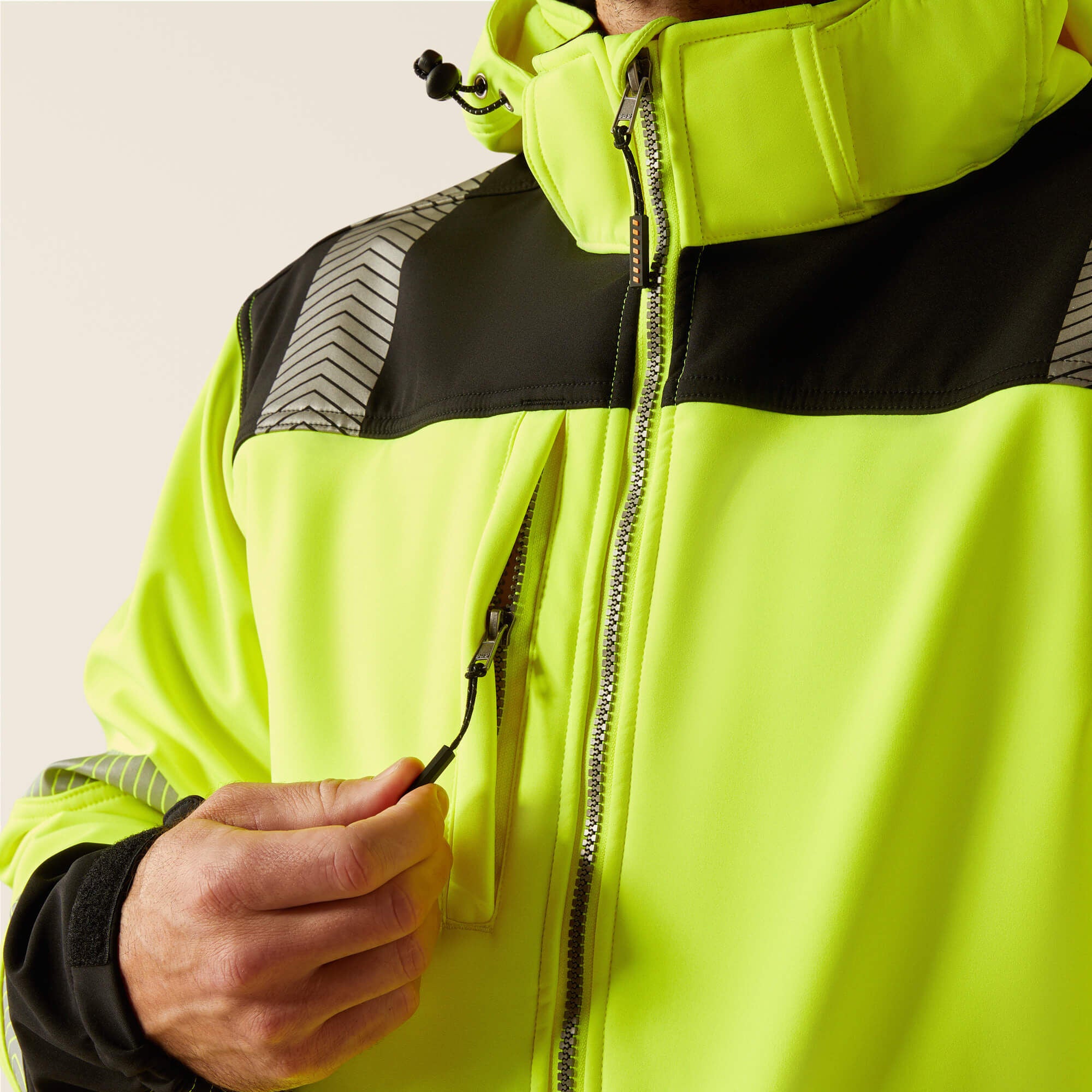 Rebar Hi-Vis Softshell Jacket-Ariat