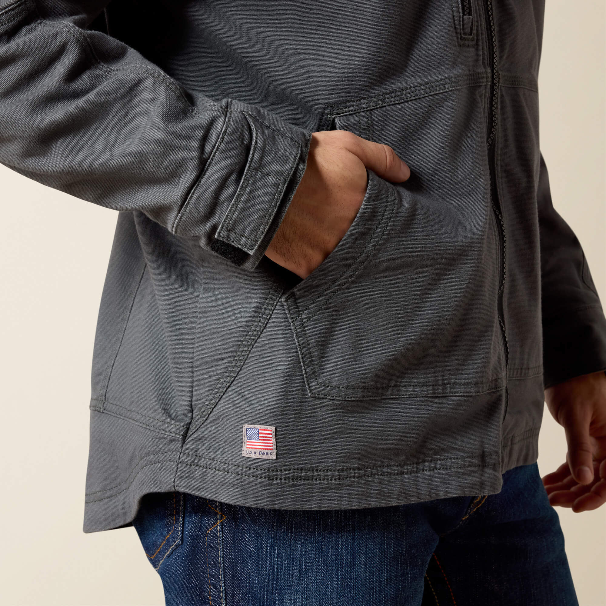 FR DuraLight Cordura Canvas Field Jacket-Ariat