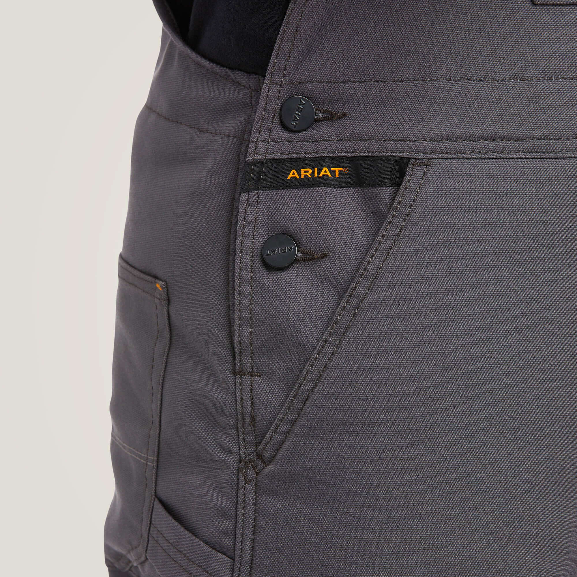 Rebar DuraCanvas Stretch Insulated Bib-Ariat