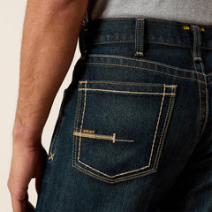 Rebar M4 Relaxed DuraStretch Edge Stackable Straight Leg Jean-Ariat