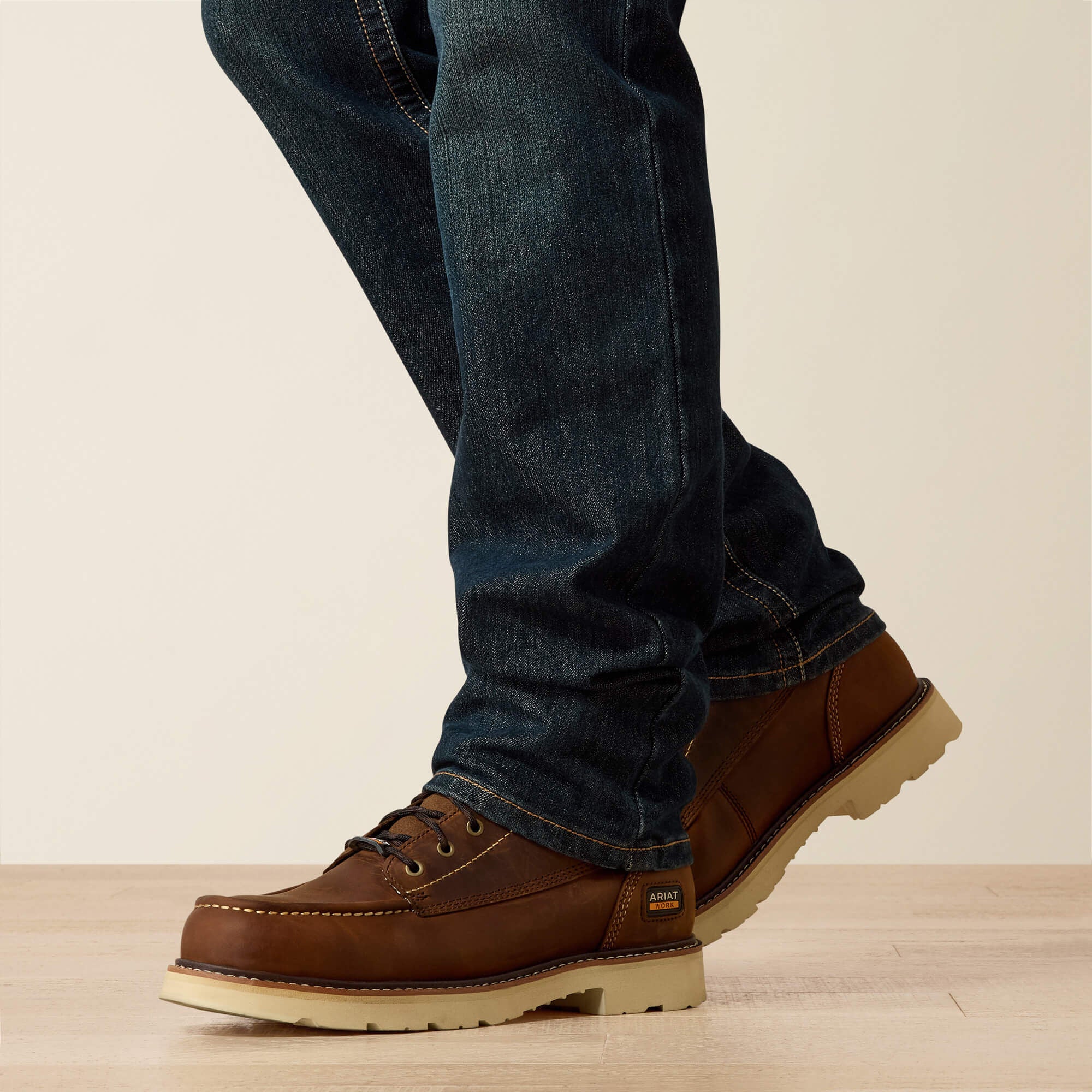 Rebar M4 Relaxed DuraStretch Edge Stackable Straight Leg Jean-Ariat