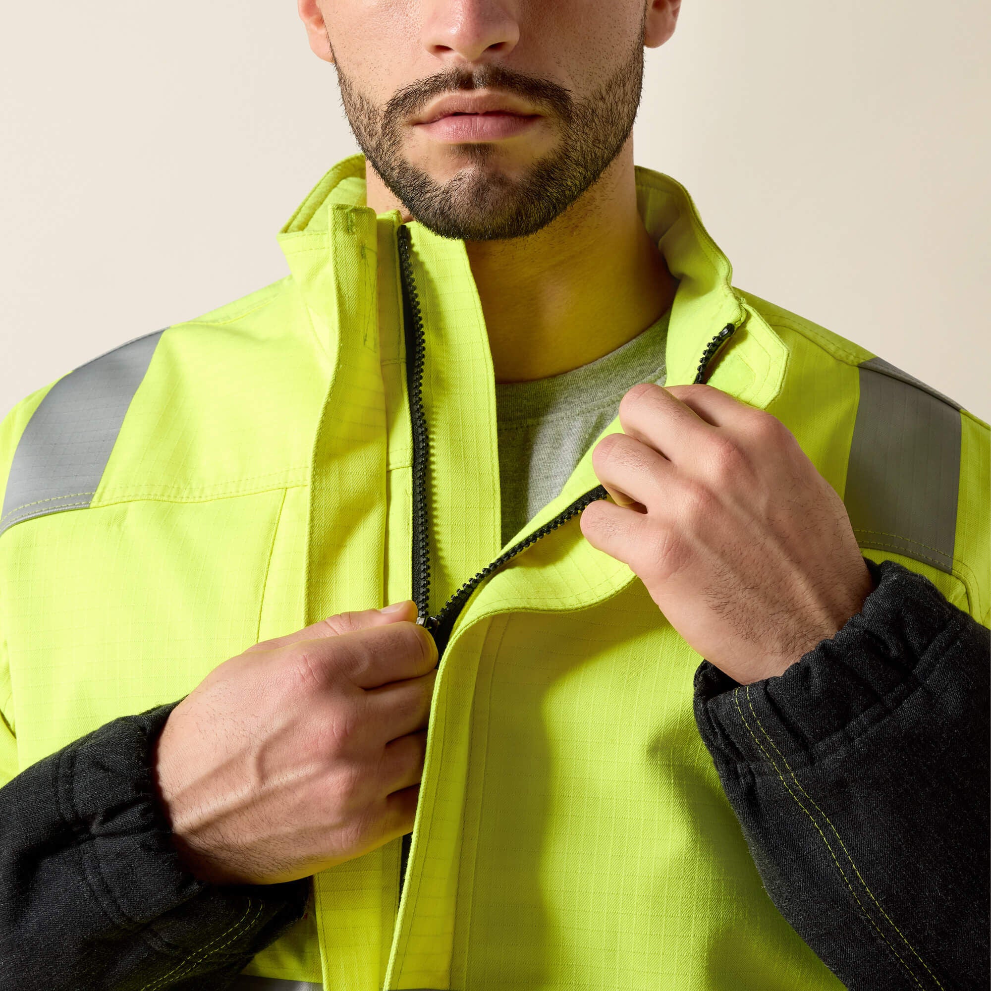 FR Hi-Vis Waterproof Insulated Jacket-Ariat