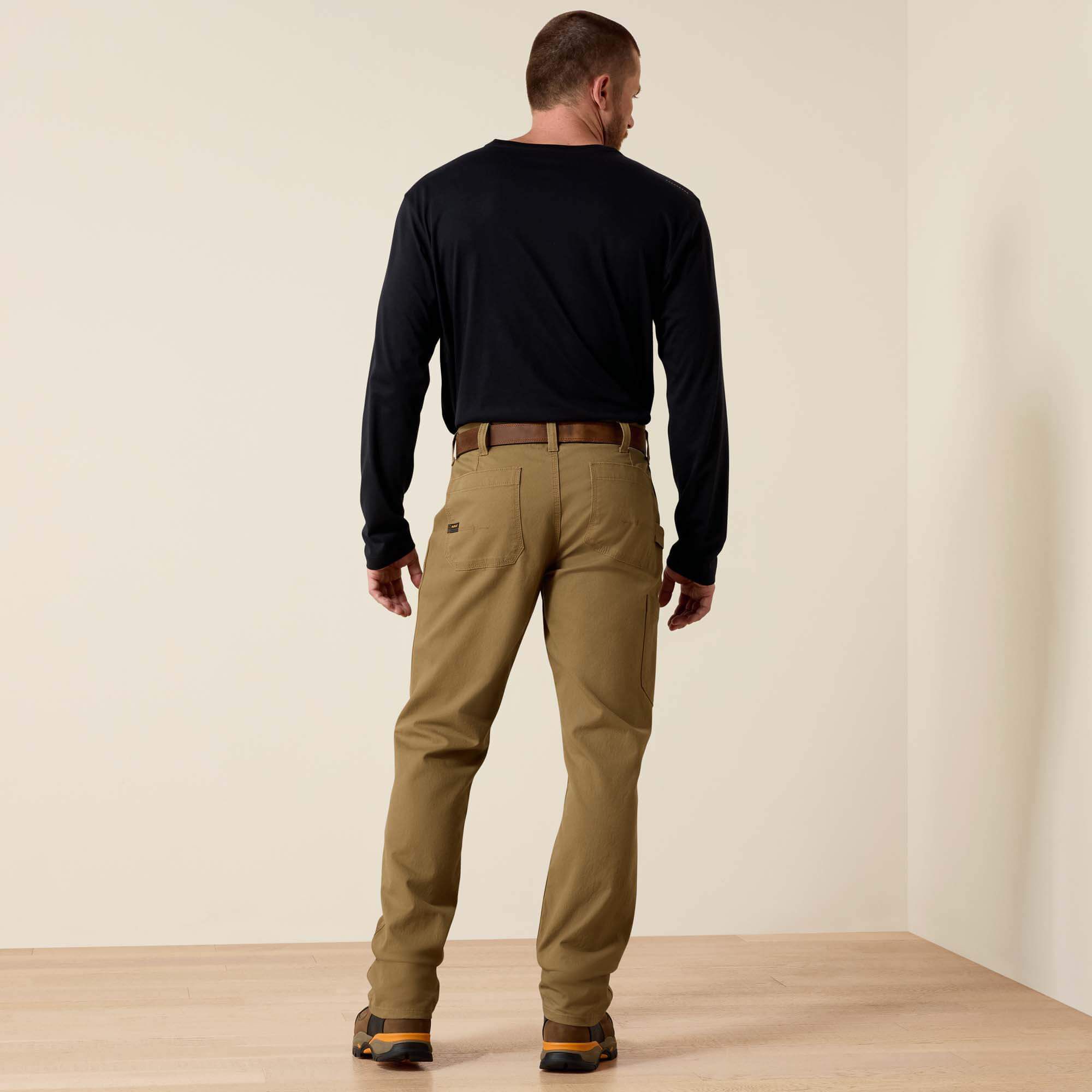Rebar M4 Low Rise DuraStretch Made Tough Double Front Stackable Straight Leg Pant-Ariat