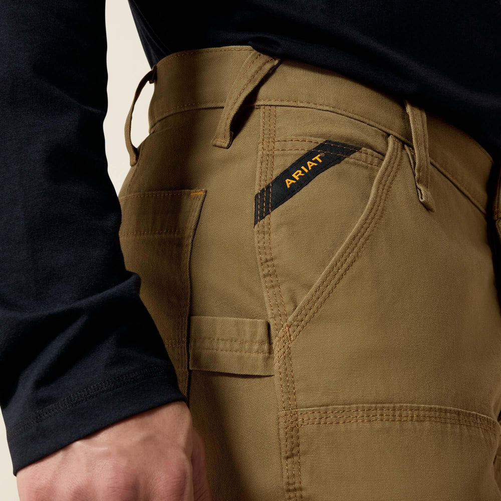 Rebar M4 Low Rise DuraStretch Made Tough Double Front Stackable Straight Leg Pant-Ariat
