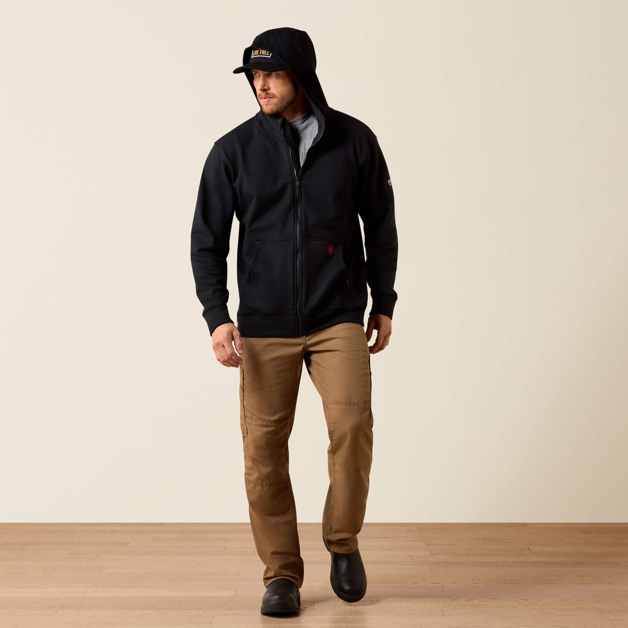 FR DuraStretch Full Zip Hoodie-Ariat