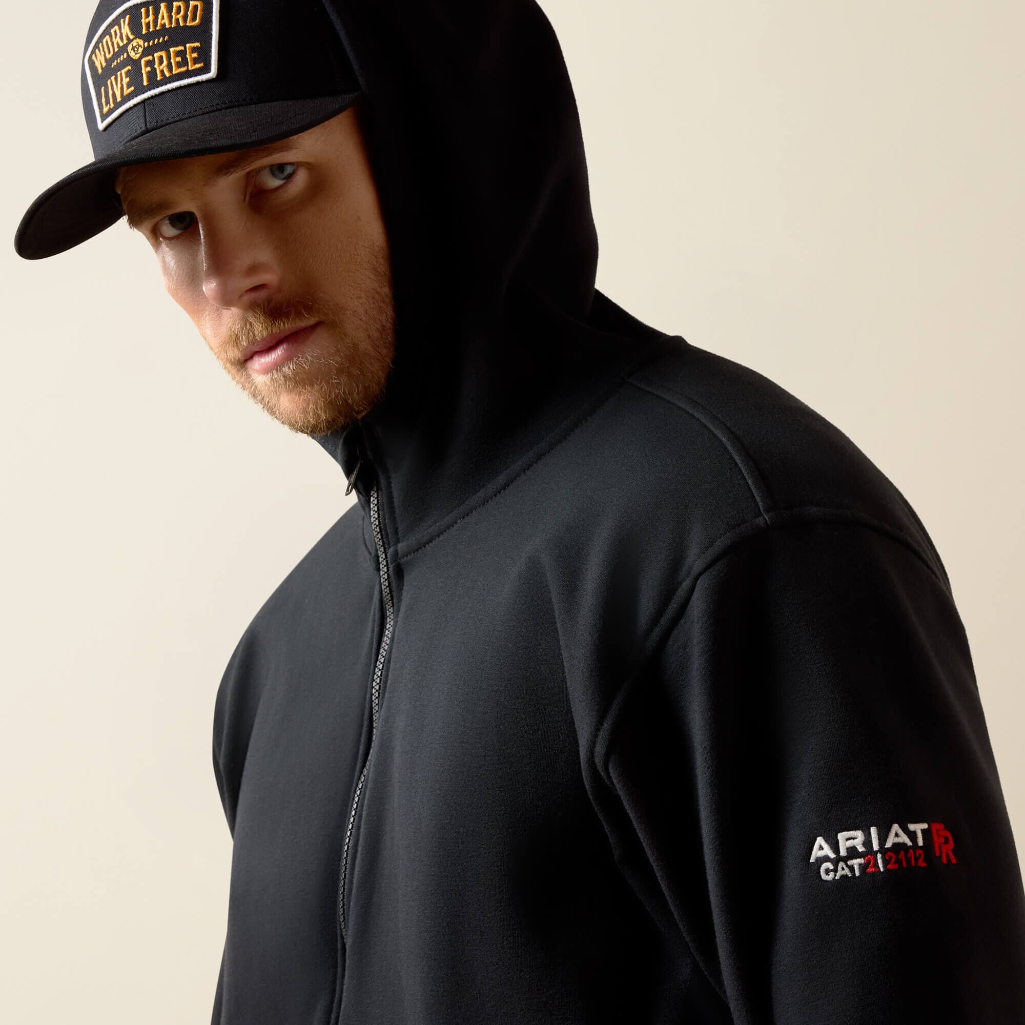 FR DuraStretch Full Zip Hoodie-Ariat