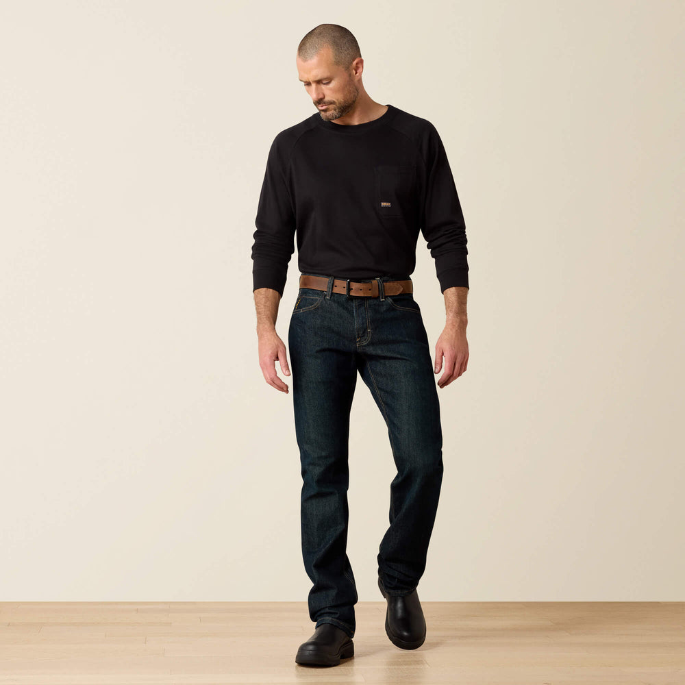 Rebar M7 Slim DuraStretch Basic Stackable Straight Leg Jean-Ariat