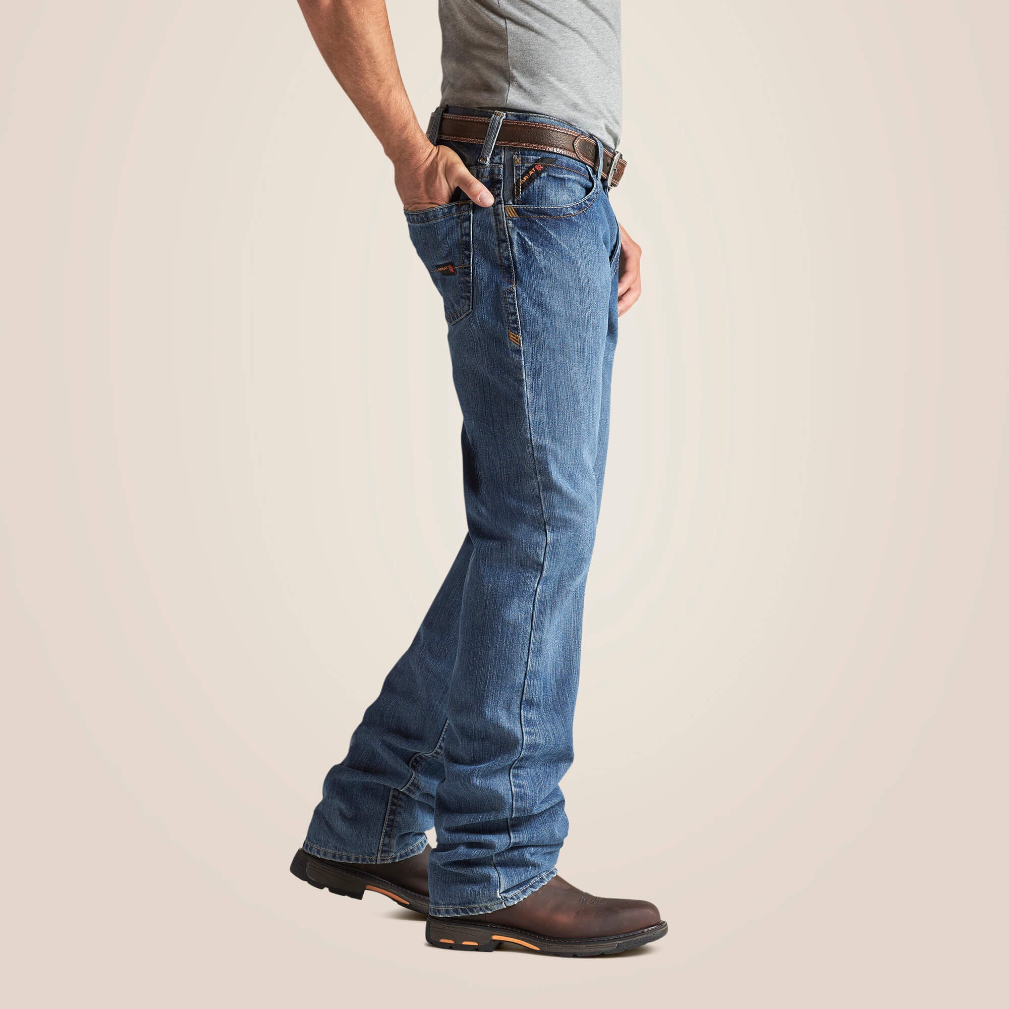 FR M3 Loose Basic Stackable Straight Leg Jean-Ariat