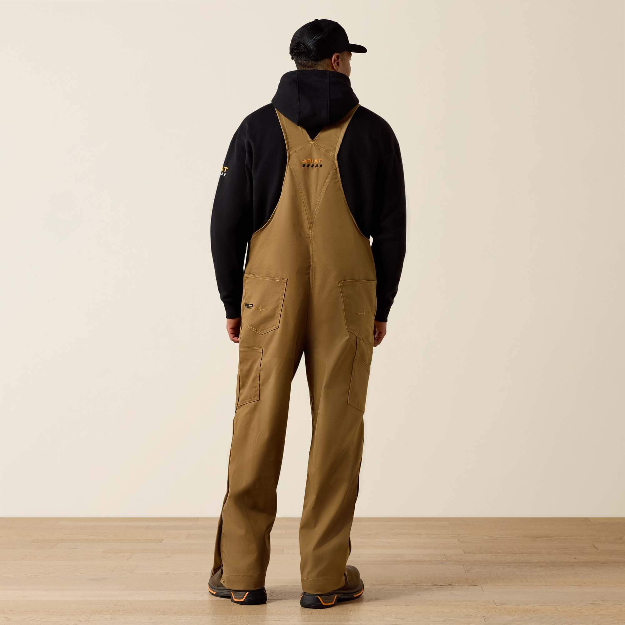 Rebar Duracanvas Unlined Bib-Ariat