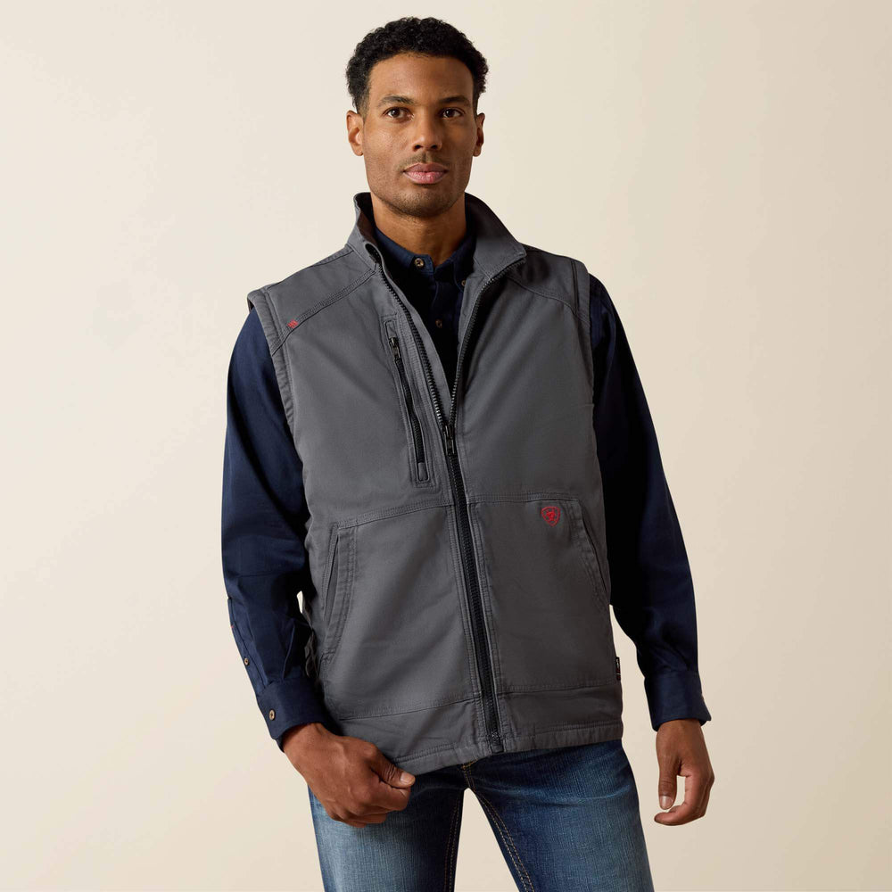 FR DuraLight Cordura Canvas Vest-Ariat