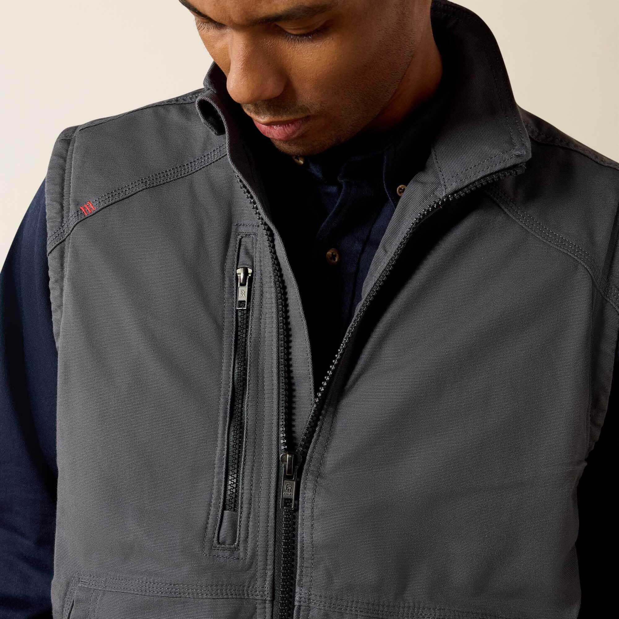 FR DuraLight Cordura Canvas Vest-Ariat