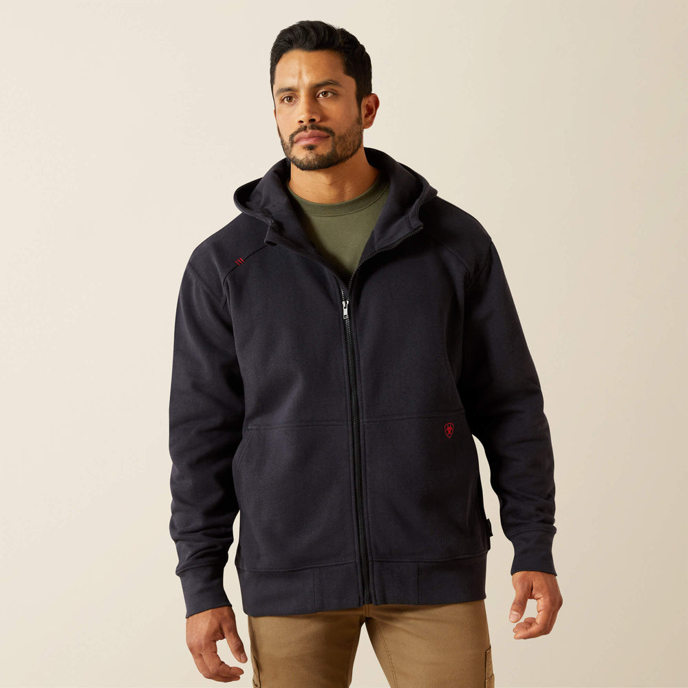 FR DuraStretch Heavyweight Fleece Full Zip Hoodie-Ariat