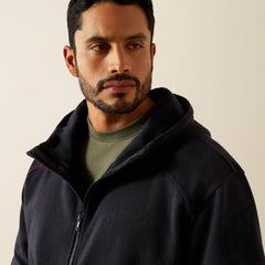 FR DuraStretch Heavyweight Fleece Full Zip Hoodie-Ariat