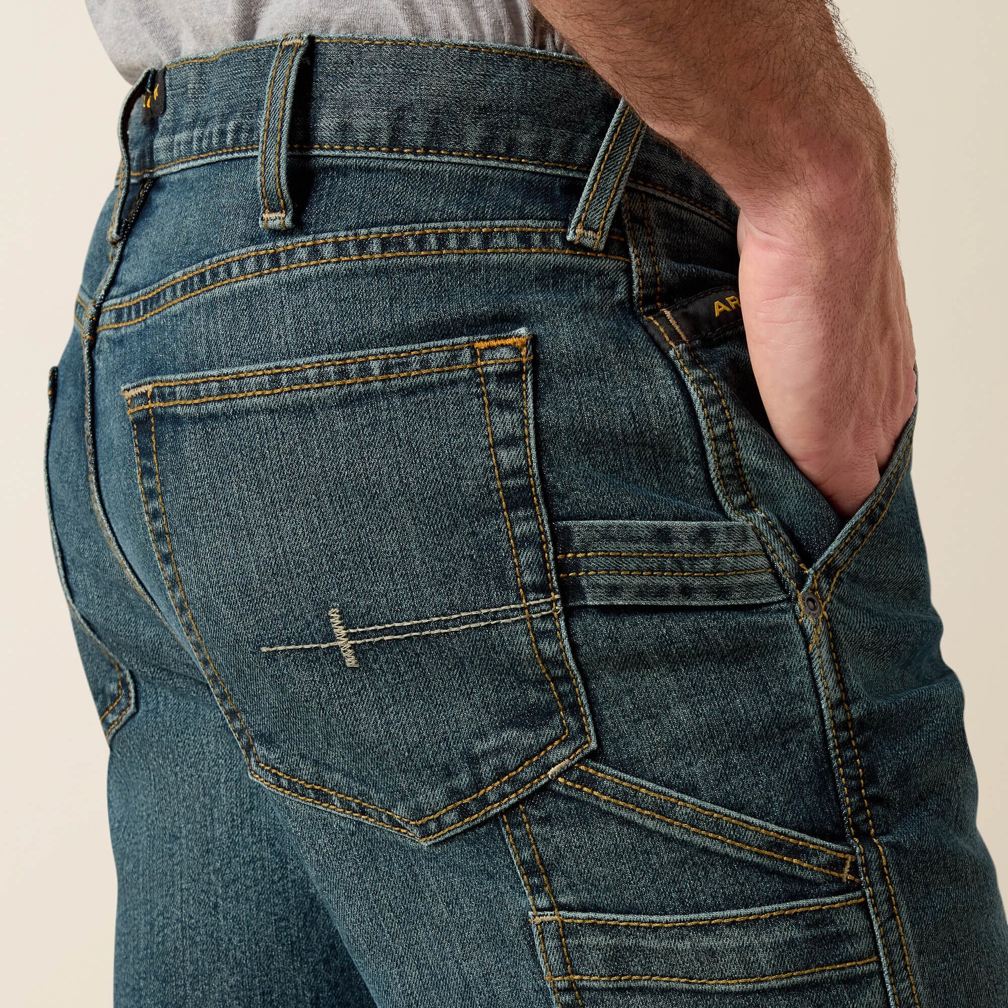 Rebar M7 Slim DuraStretch Workhorse Straight Leg Jean-Ariat