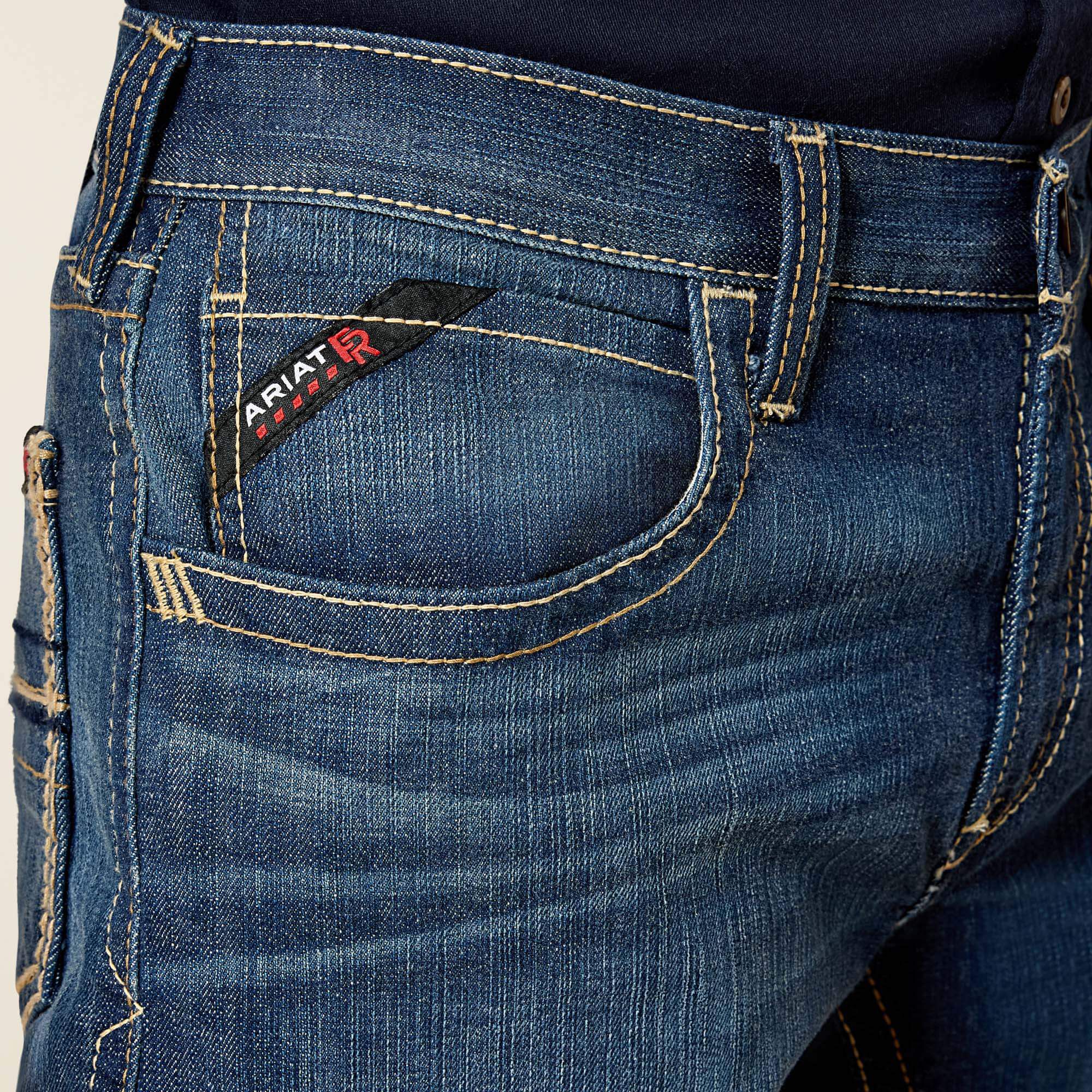 FR M5 Straight DuraStretch Truckee Stackable Straight Leg Jean-Ariat
