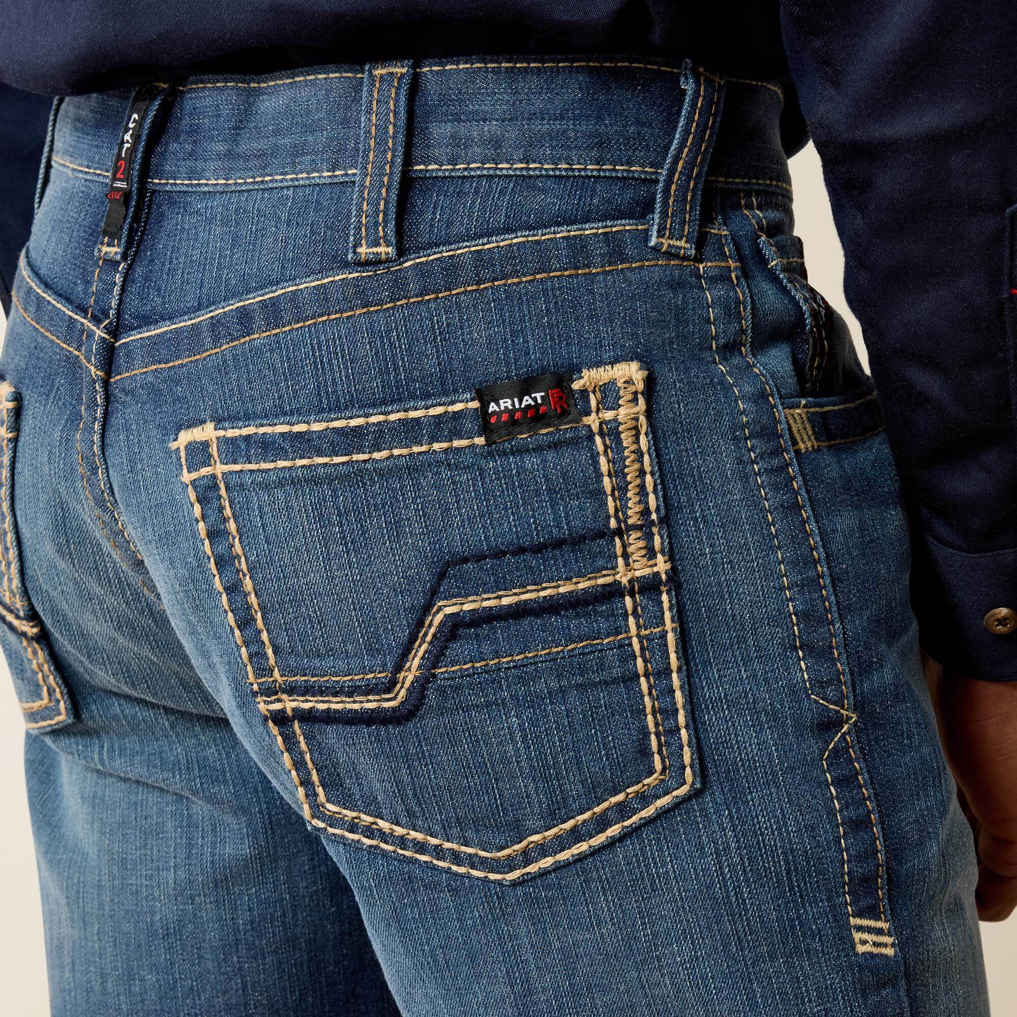 FR M5 Straight DuraStretch Truckee Stackable Straight Leg Jean-Ariat
