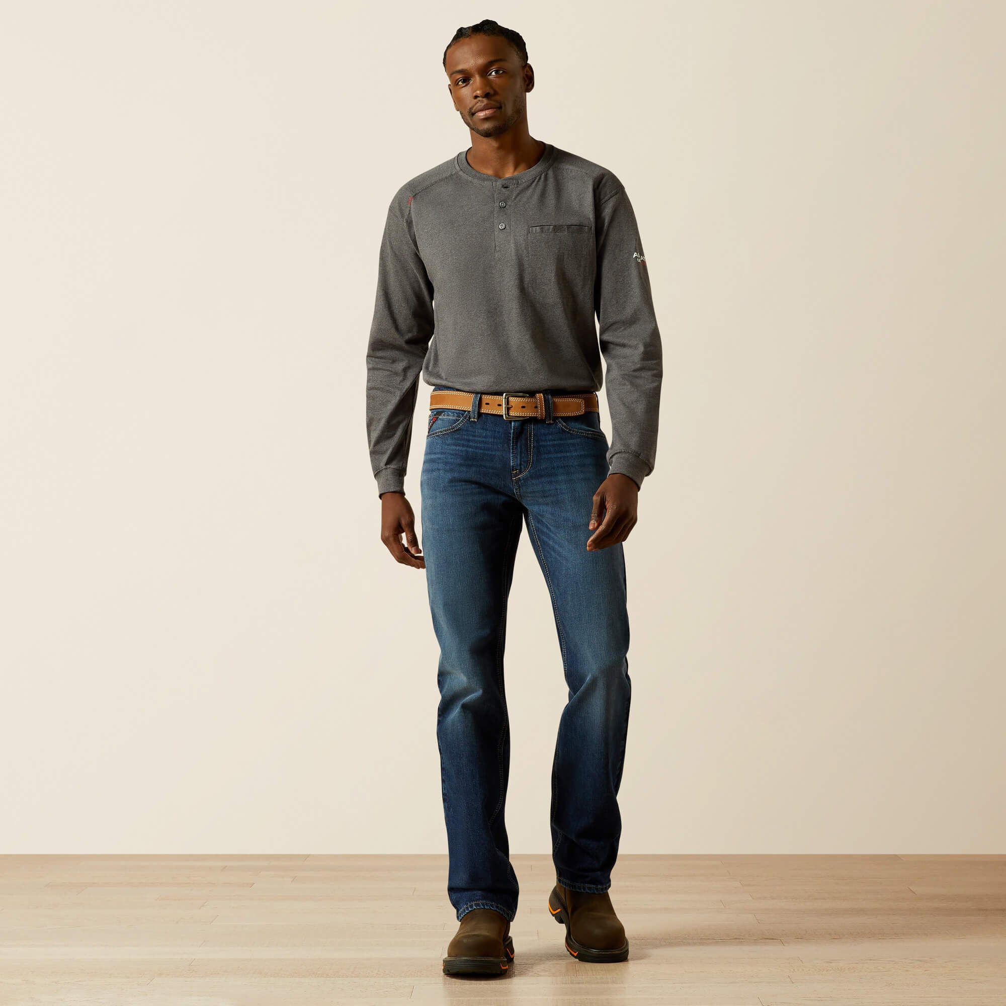 FR M7 Slim Lightweight DuraStretch Straight Leg Jeans-Ariat