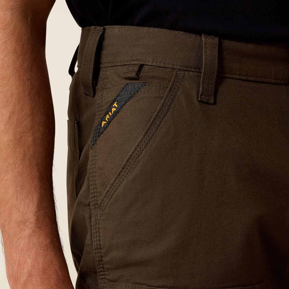 Rebar M4 Low Rise DuraStretch Made Tough Double Front Stackable Straight Leg Pant-Ariat