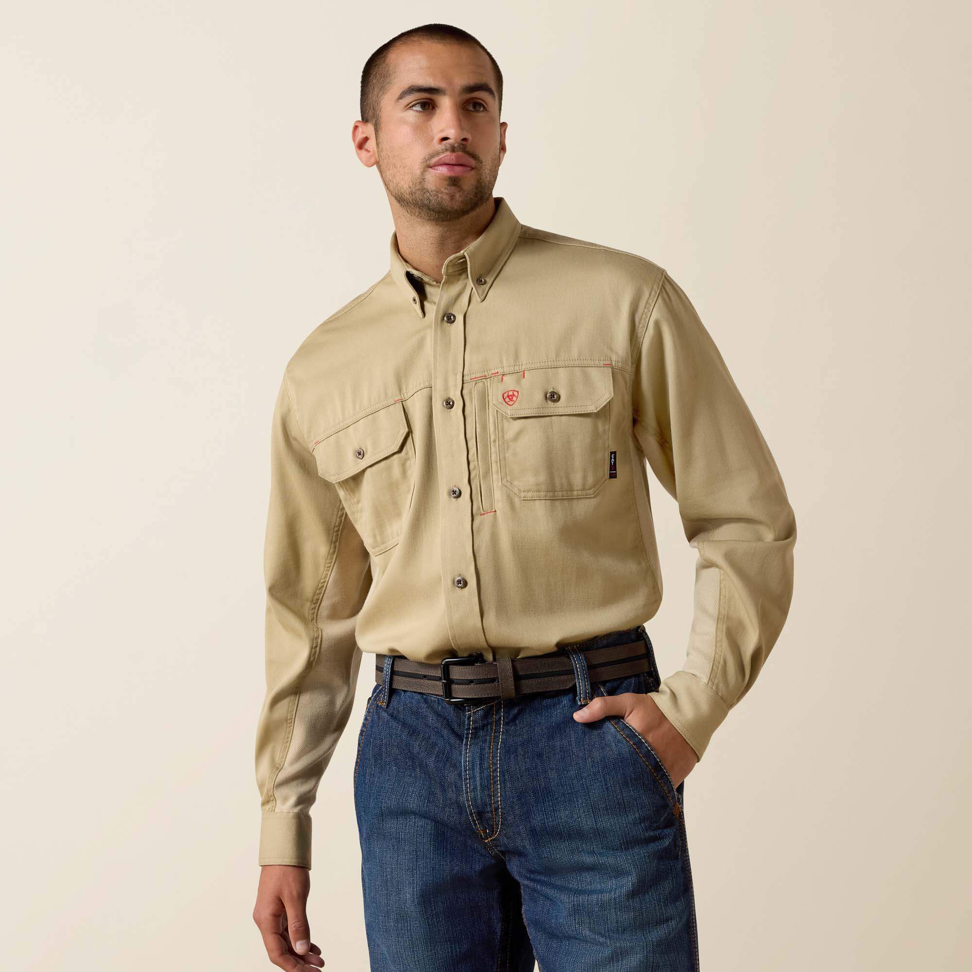 FR Solid Vent Work Shirt-Ariat