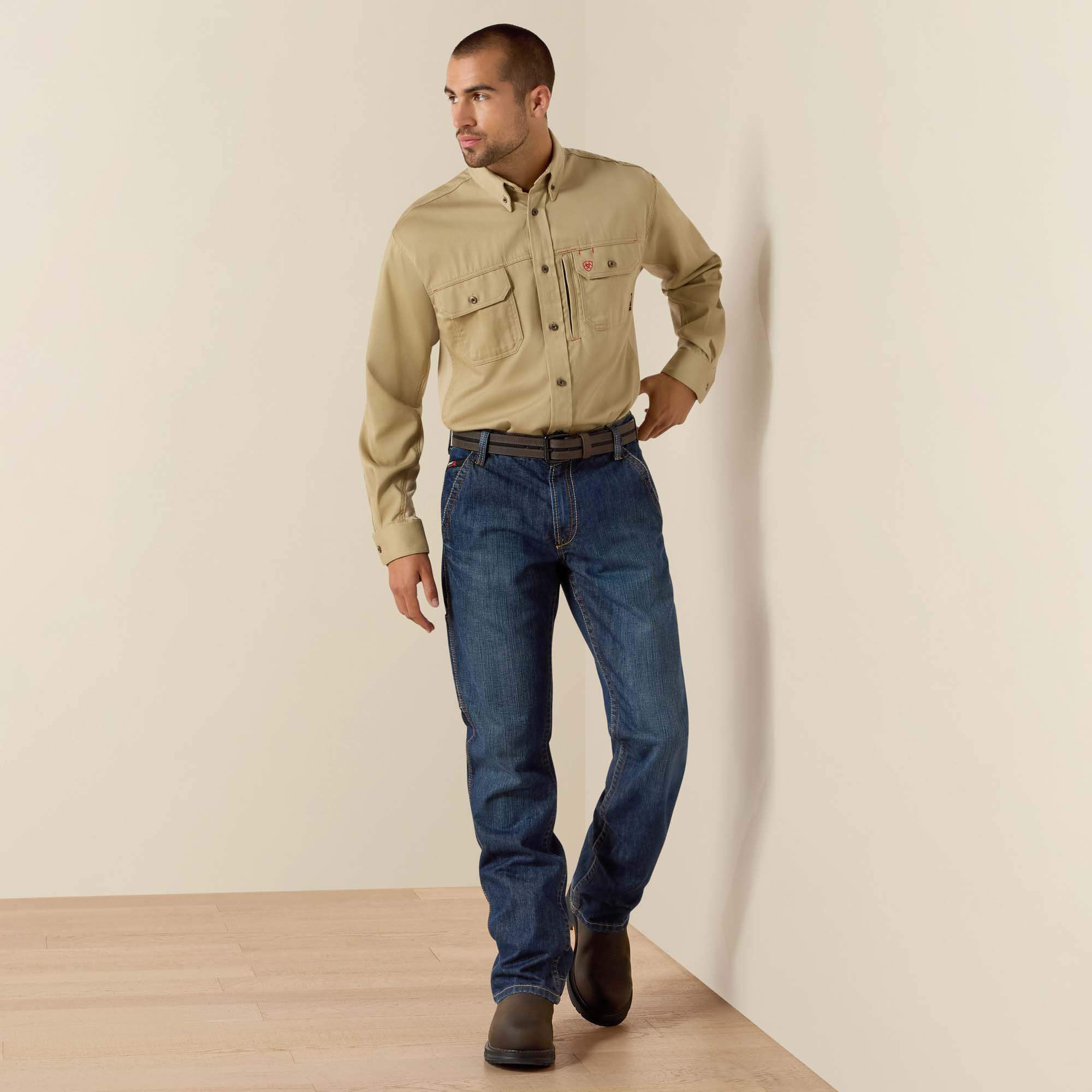 FR Solid Vent Work Shirt-Ariat
