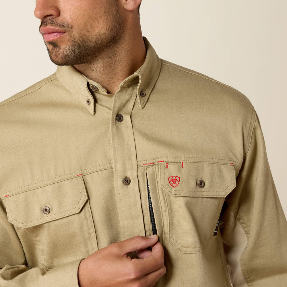 FR Solid Vent Work Shirt-Ariat