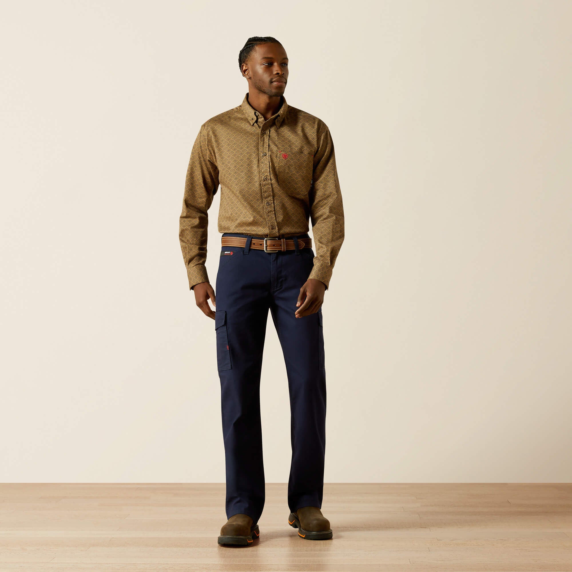 FR M4 Relaxed Lightweight Cargo DuraStretch Straight Leg Pants-Ariat