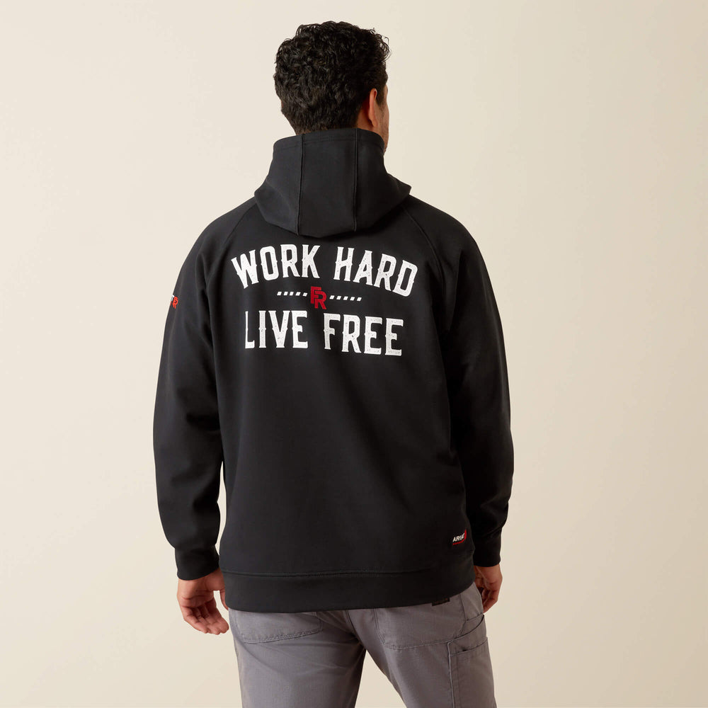 FR DuraStretch Work Hard Live Free Hoodie-Ariat