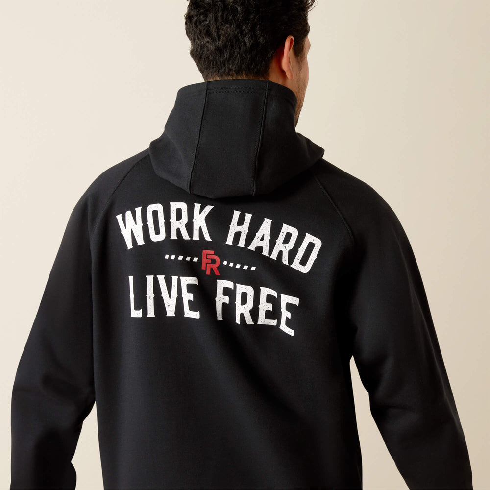 FR DuraStretch Work Hard Live Free Hoodie-Ariat