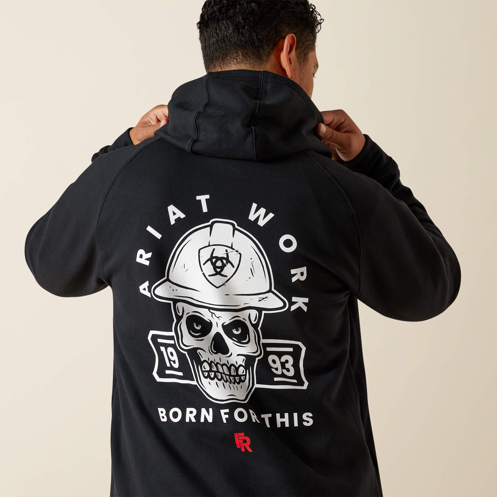 FR DuraStretch Hard Head Full Zip Hoodie-Ariat