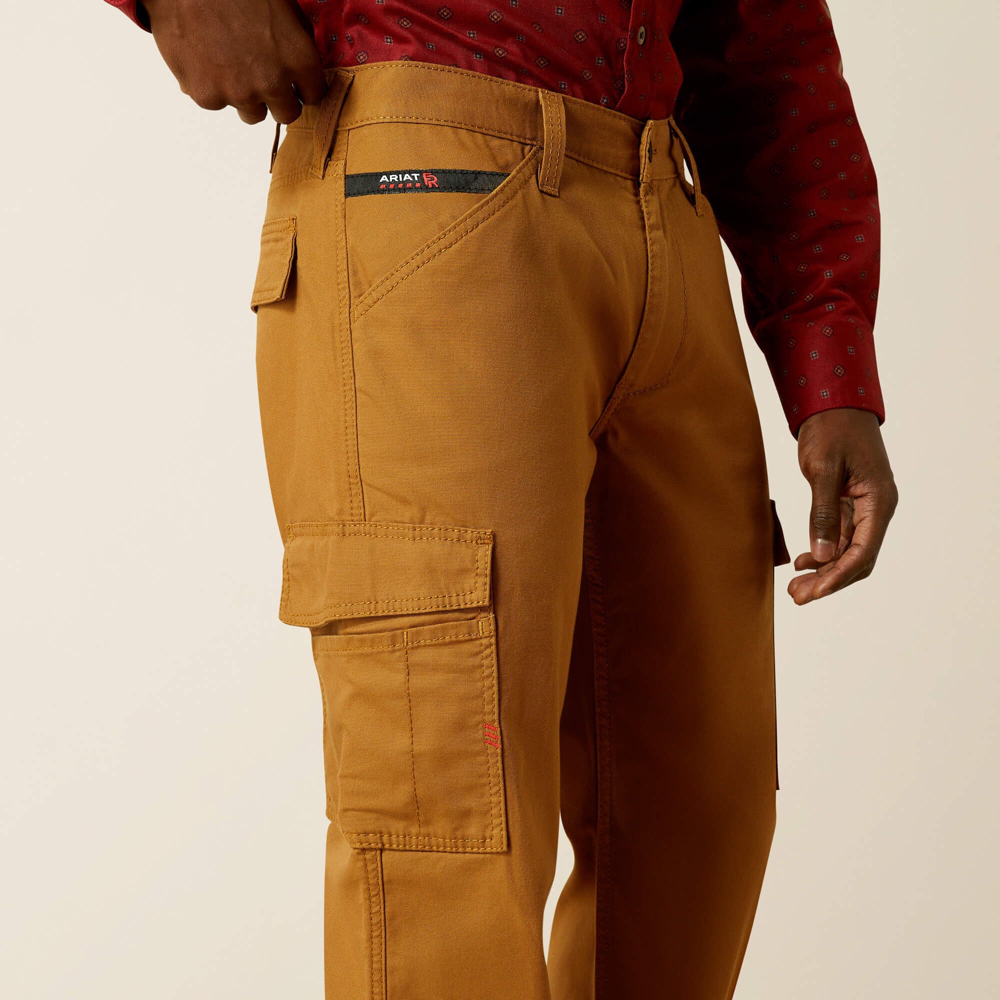 FR M4 Relaxed Lightweight Cargo DuraStretch Straight Leg Pants-Ariat