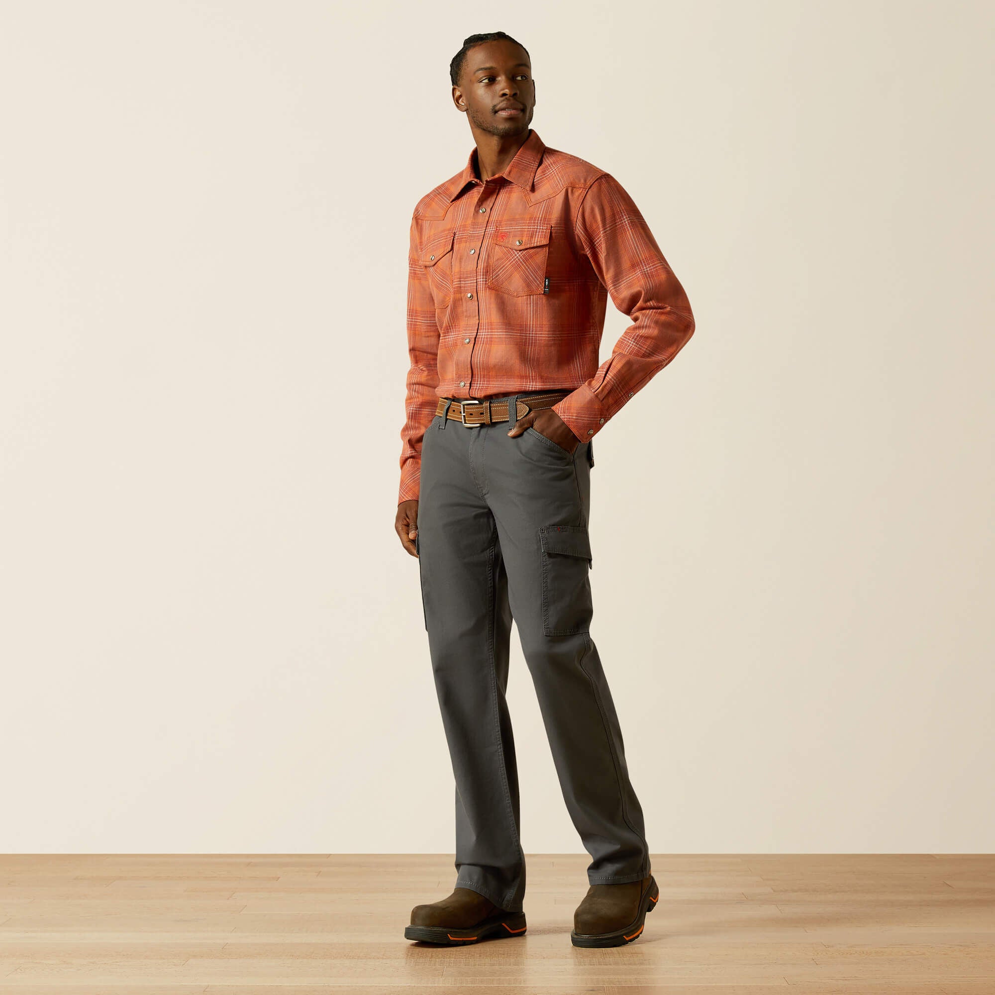 FR M4 Relaxed Lightweight Cargo DuraStretch Straight Leg Pants-Ariat