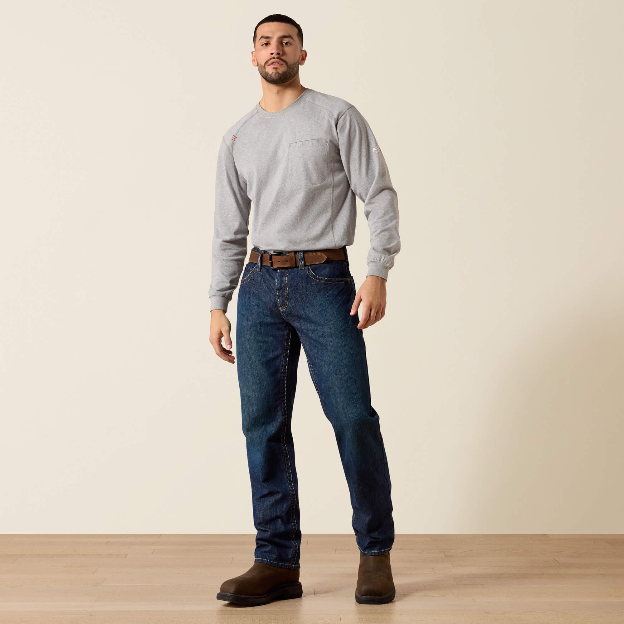 FR M3 Loose Basic Stackable Straight Leg Jean-Ariat