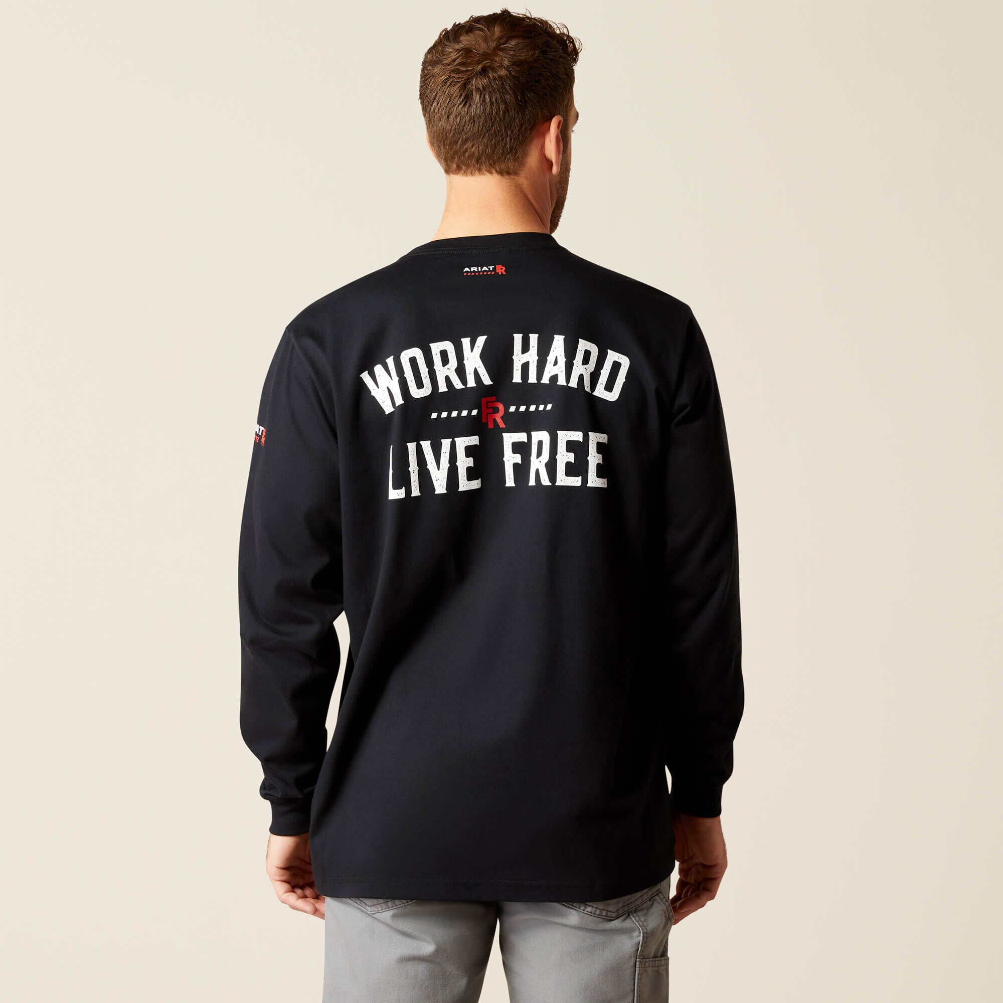 FR Work Hard Live Free T-Shirt-Ariat