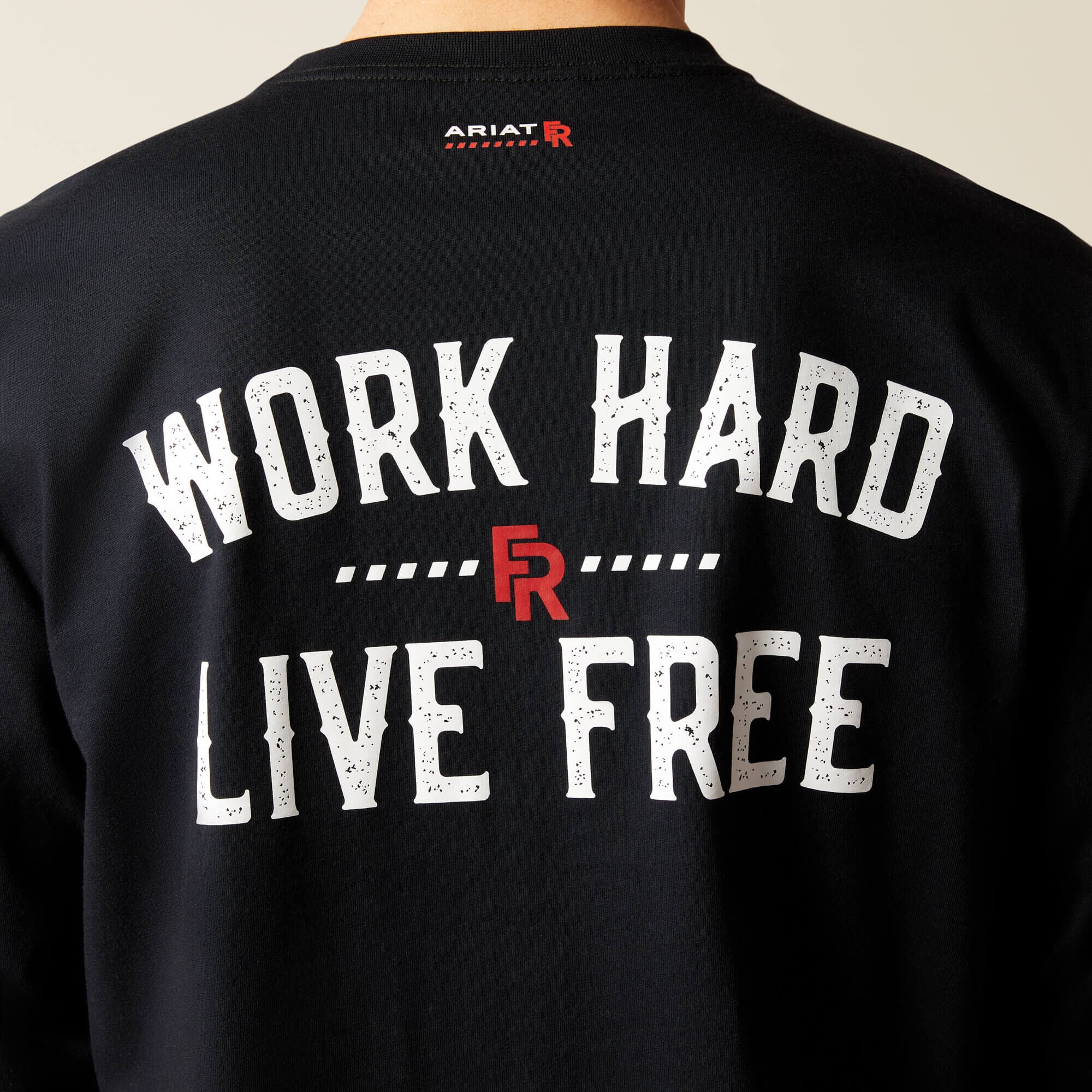 FR Work Hard Live Free T-Shirt-Ariat