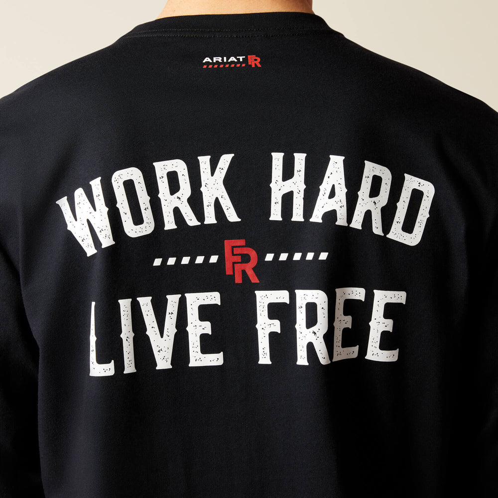 FR Work Hard Live Free T-Shirt-Ariat
