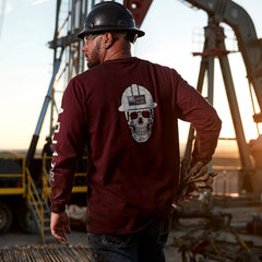 FR Roughneck Skull Logo T-Shirt-Ariat