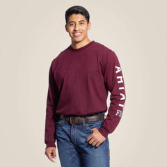 FR Roughneck Skull Logo T-Shirt-Ariat