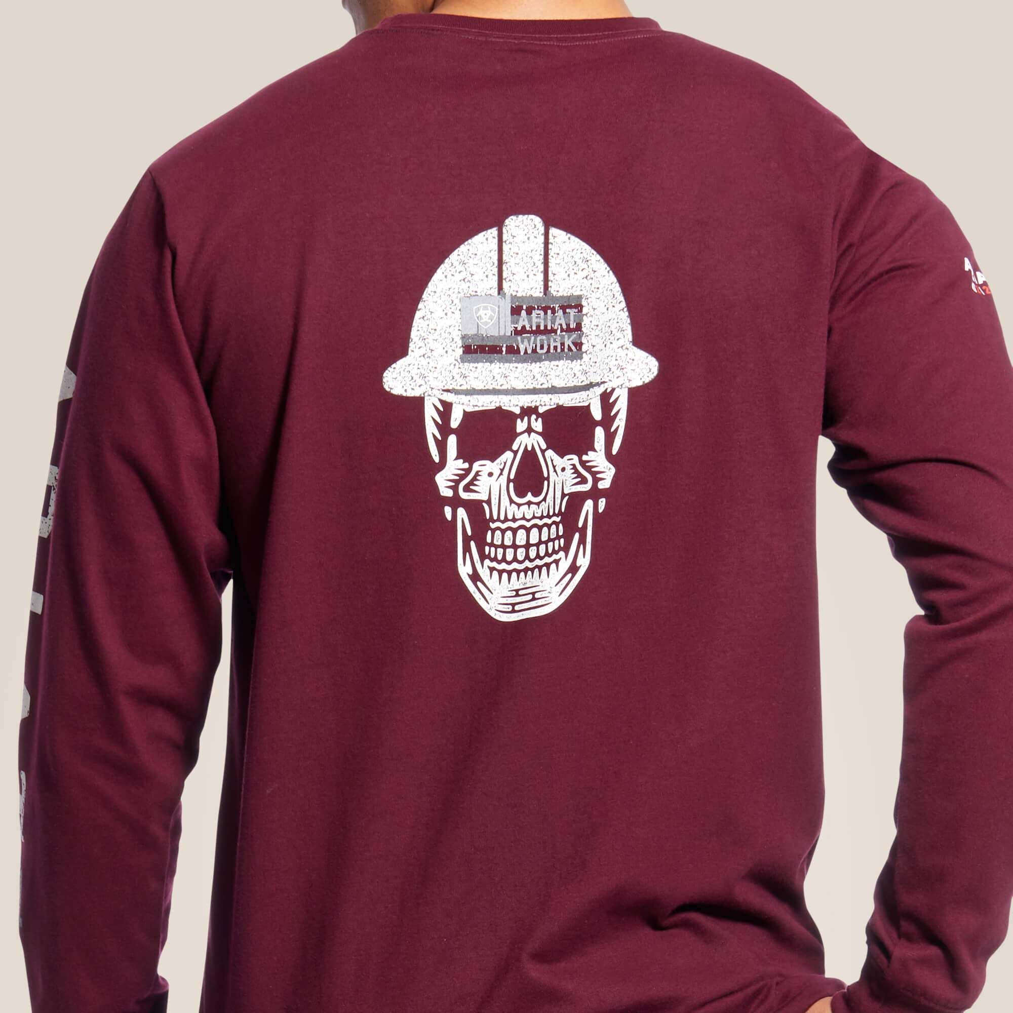 FR Roughneck Skull Logo T-Shirt-Ariat