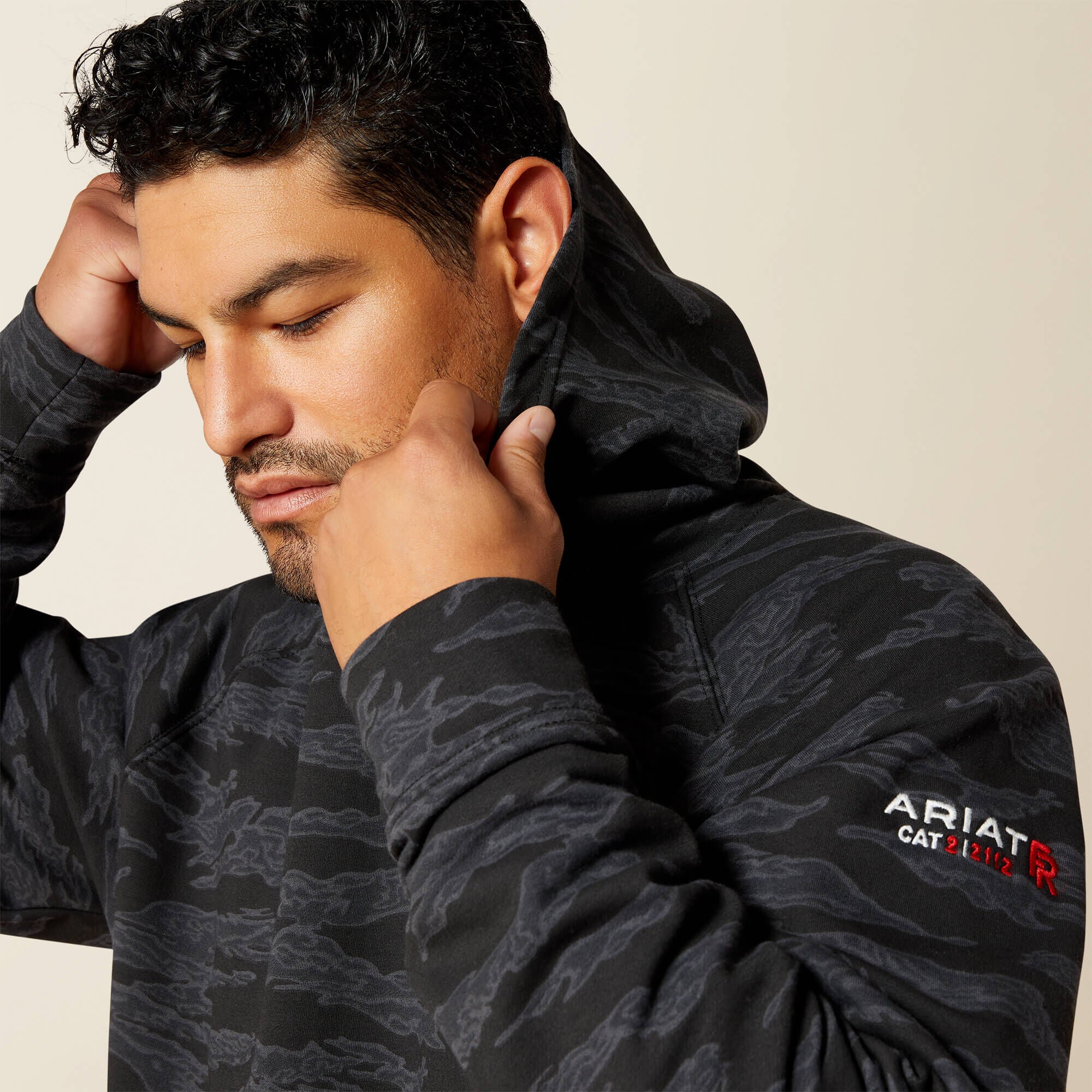 FR DuraStretch Smoke Hoodie-Ariat